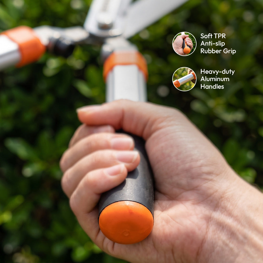 Drop Forged Hedge Shear with telescopic Handles