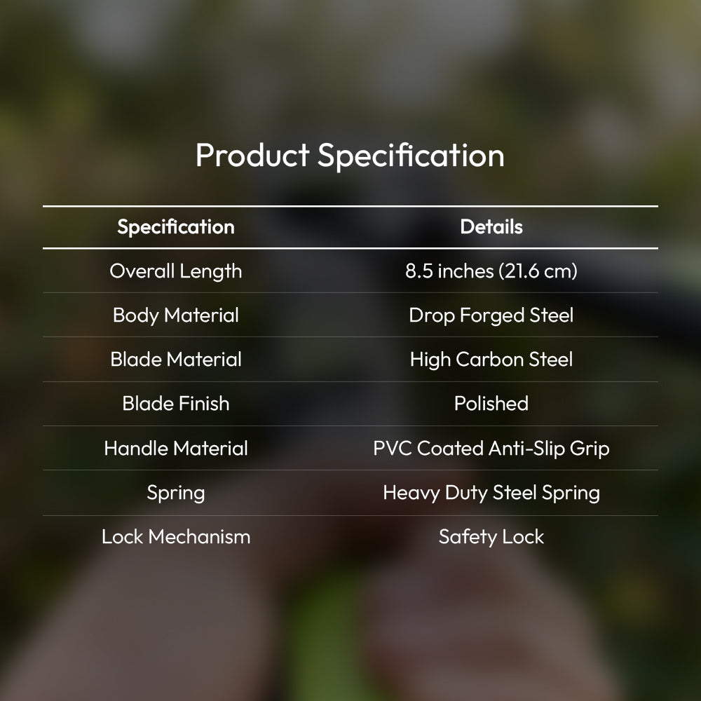 Drop Forged Pruning Secateur