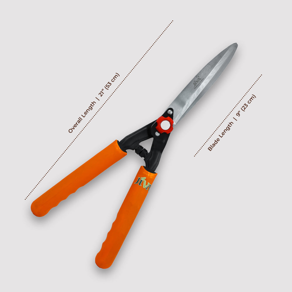 ⁠Heavy Duty 9 inch Carbon Steel Blade with Plastic Handles